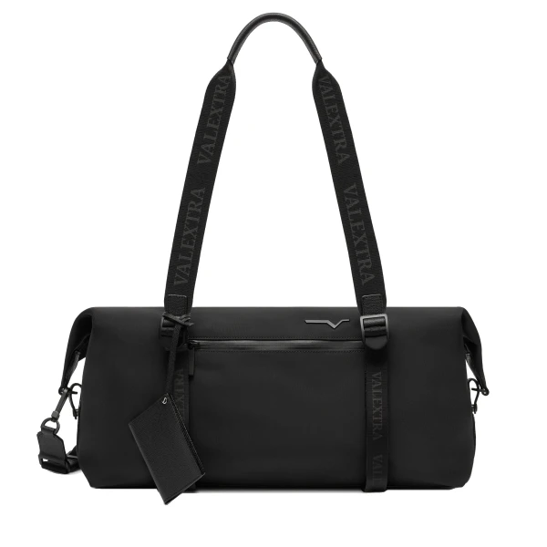 Valextra Assoluto Duffle Bag in Black | Men Bags | Luxury Shoes 