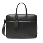Valextra Avietta Travel Bag Two Chambers in Black | Totes & Top-Handle Bags | Luxury Shoes 
