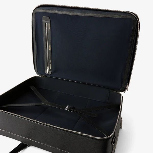 Valextra Avietta Travel Bag Two Chambers in Black | Men Bags | Luxury Shoes 