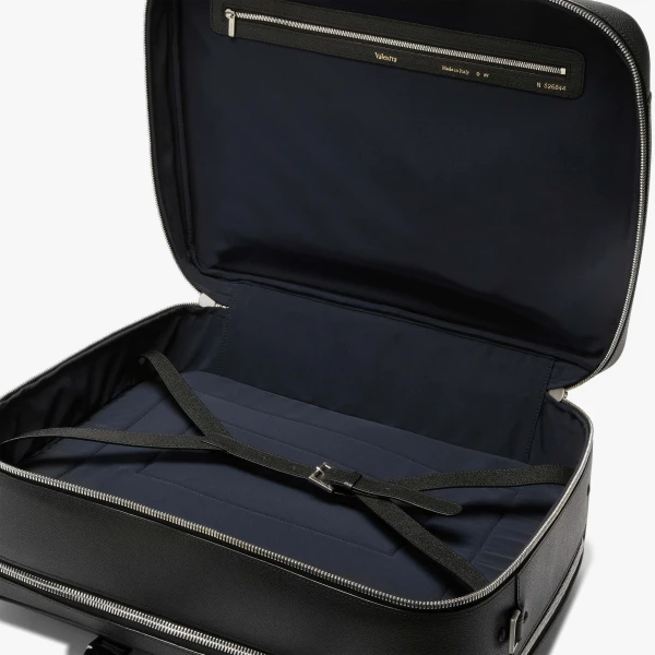 Valextra Avietta Travel Bag Two Chambers in Black | Totes & Top-Handle Bags | Luxury Shoes 