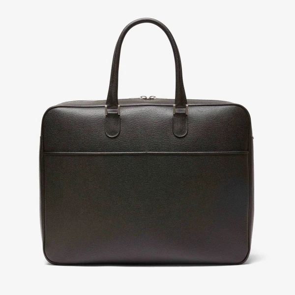 Valextra Avietta Travel Bag Two Chambers in Black | Totes & Top-Handle Bags | Luxury Shoes 