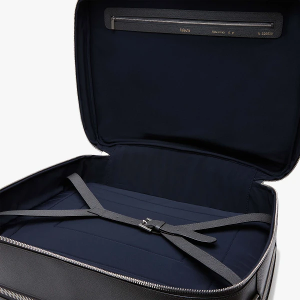 Valextra Avietta Travel Bag Two Chambers in Smokey Grey | Totes & Top-Handle Bags | Luxury Shoes 