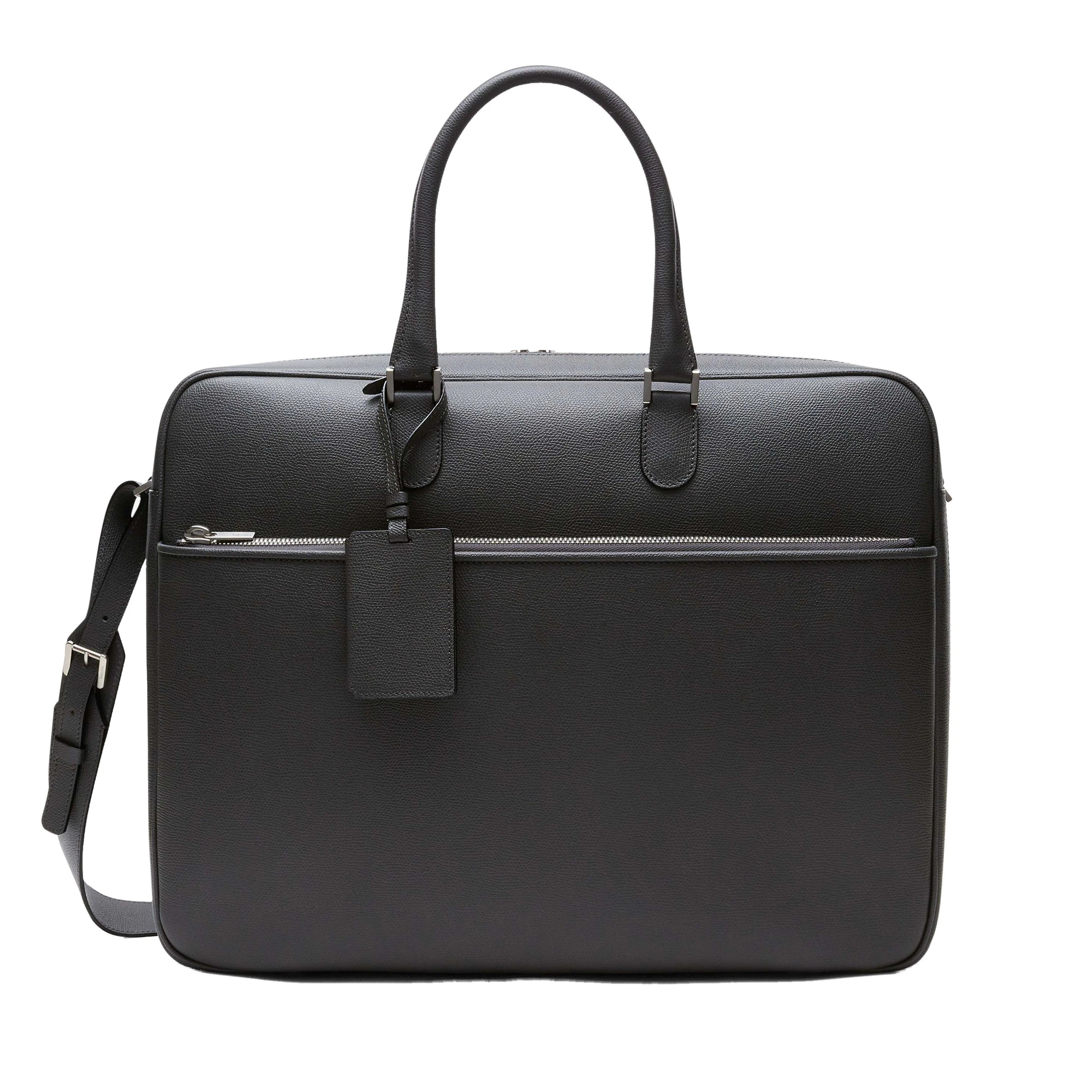 Valextra Avietta Travel Bag Two Chambers in Smokey Grey Valextra Avietta Travel Bag Two Chambers in Smokey Grey | Totes & Top-Handle Bags | Luxury Shoes