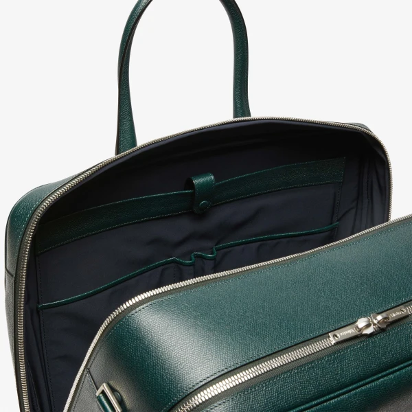 Valextra Avietta Travel Bag Two Chambers in Valextra Green | Totes & Top-Handle Bags | Luxury Shoes 