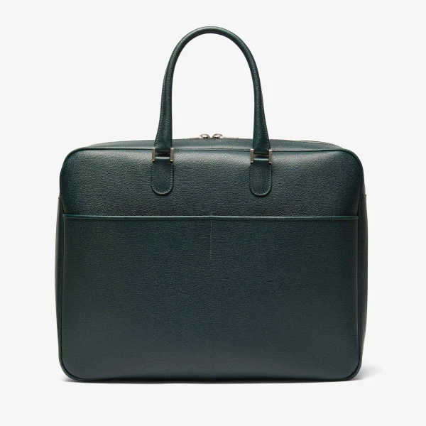 Valextra Avietta Travel Bag Two Chambers in Valextra Green | Totes & Top-Handle Bags | Luxury Shoes 
