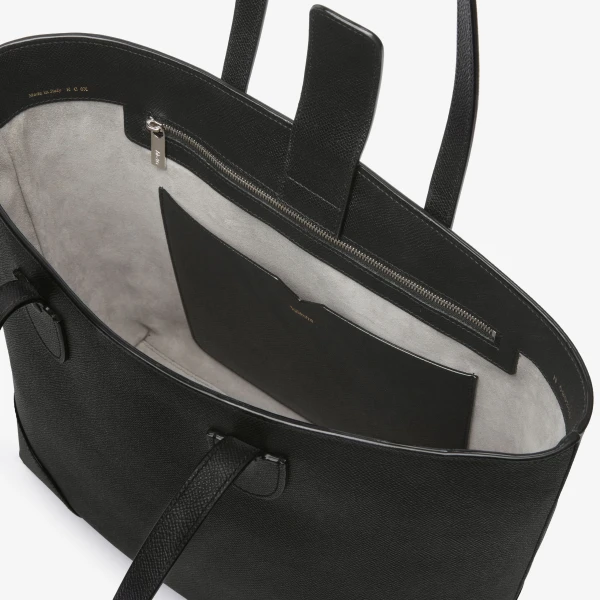 Valextra Babila Tote Medium Bag in Black | Men Bags | Luxury Shoes 