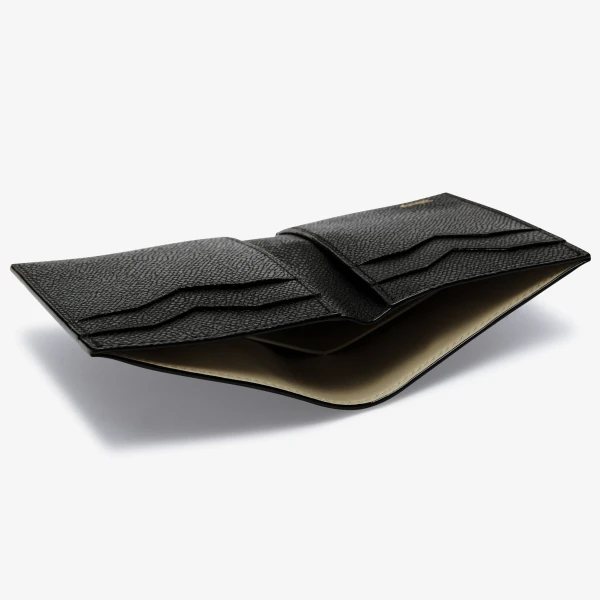 Valextra Bifold Wallet 4CC in Black | Wallets & Purses | Luxury Shoes 