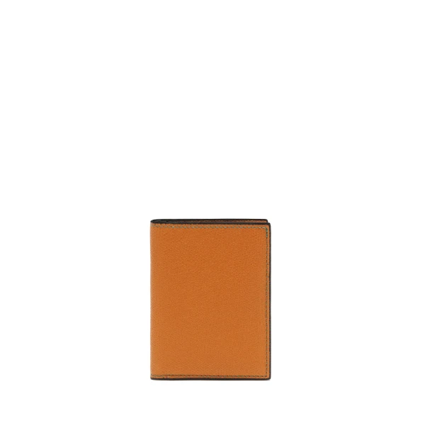 Valextra Bifold Wallet 4CC in Havana Brown | Wallets & Purses | Luxury Shoes 
