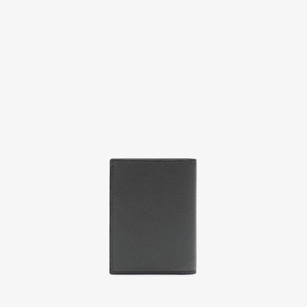 Valextra Bifold Wallet 4CC in Smokey Grey | Wallets & Purses | Luxury Shoes 