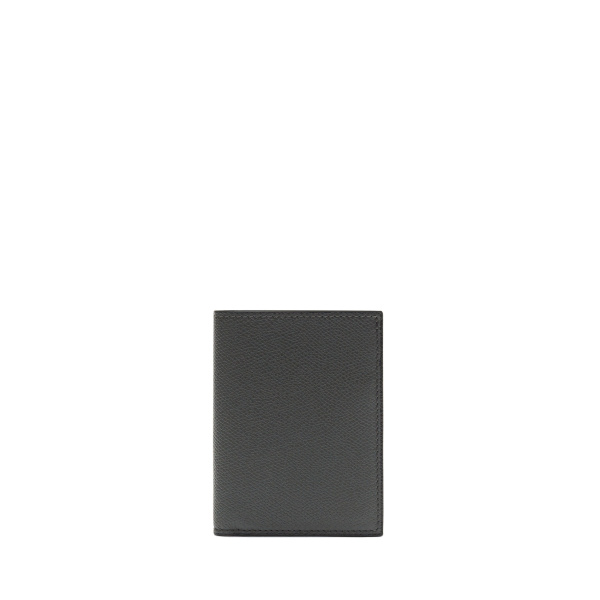 Valextra Bifold Wallet 4CC in Smokey Grey | Wallets & Purses | Luxury Shoes 