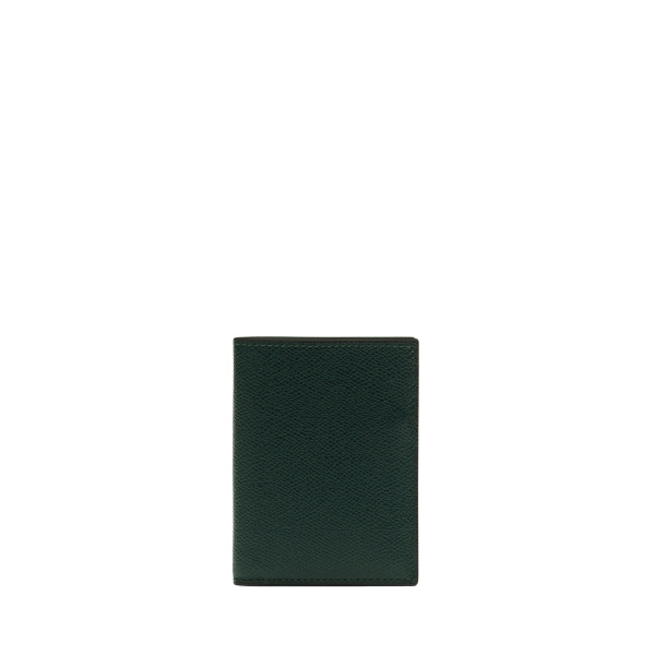 Valextra Bifold Wallet 4CC in Valextra Green | Wallets & Purses | Luxury Shoes 