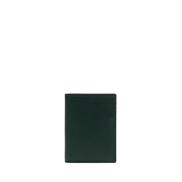 Valextra Bifold Wallet 4CC in Valextra Green | Wallets & Purses | Luxury Shoes 