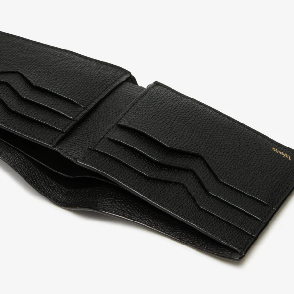 Valextra Bifold Wallet 6CC in Black | Cases | Luxury Shoes 