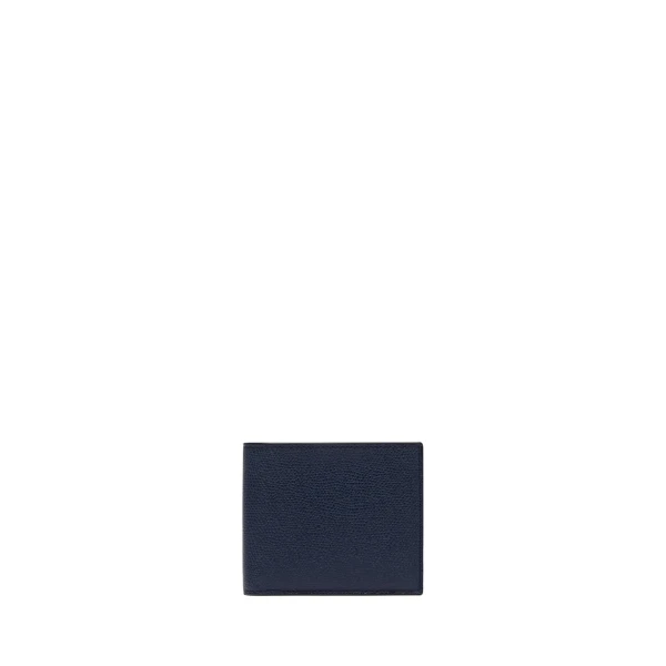 Valextra Bifold Wallet 6CC in Dark Blue | Cases | Luxury Shoes 