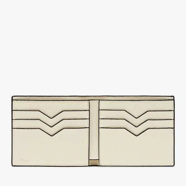 Valextra Bifold Wallet 6CC in Pergamena White | Cases | Luxury Shoes 
