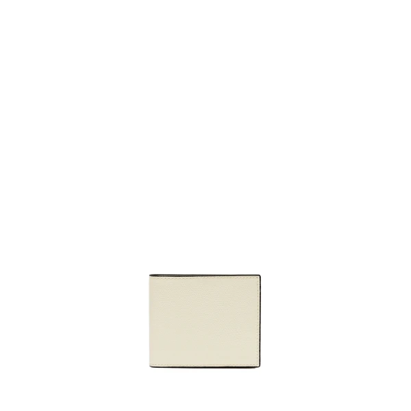 Valextra Bifold Wallet 6CC in Pergamena White | Cases | Luxury Shoes 