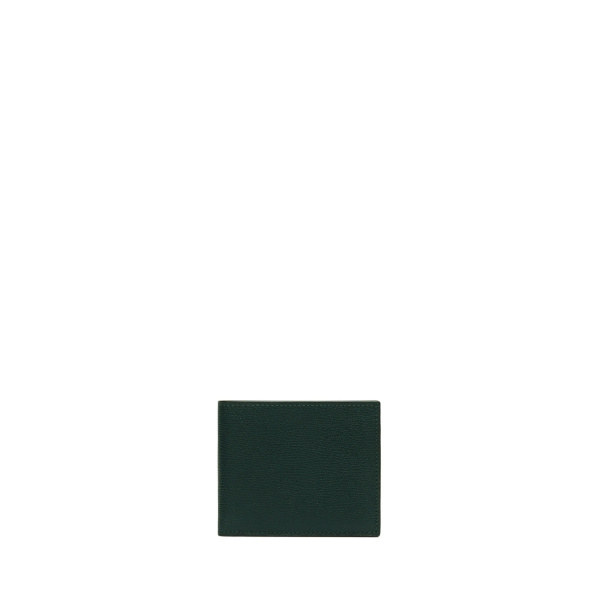 Valextra Bifold Wallet 6CC in Valextra Green | Cases | Luxury Shoes 