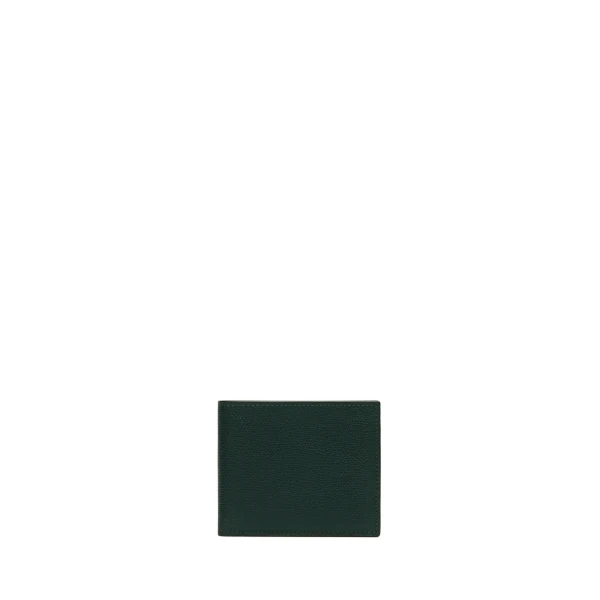Valextra Bifold Wallet 6CC in Valextra Green | Cases | Luxury Shoes 