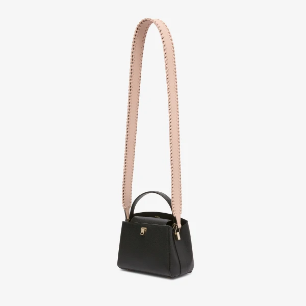 Valextra Braided Shoulder Strap in Bonne Mine Pink | Bag Straps | Luxury Shoes 