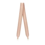 Valextra Braided Shoulder Strap in Bonne Mine Pink | Bag Straps | Luxury Shoes 