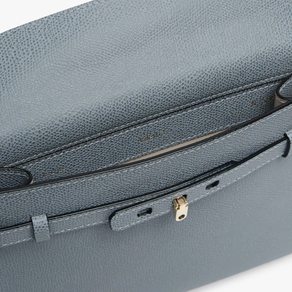 Valextra Brera B-Tracollina Crossbody Bag in Niagara Blue | Shoulder & Crossbody Bags | Luxury Shoes 