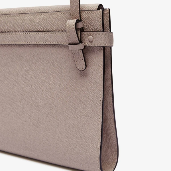 Valextra Brera B-Tracollina Crossbody Bag in Nude Pink | Shoulder & Crossbody Bags | Luxury Shoes 