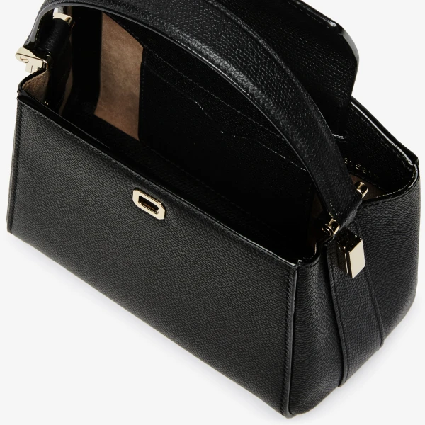 Valextra Brera Crossbody Micro Bag in Black | Shoulder & Crossbody Bags | Luxury Shoes 