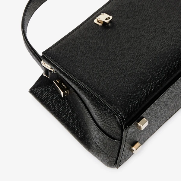 Valextra Brera Crossbody Micro Bag in Black | Shoulder & Crossbody Bags | Luxury Shoes 