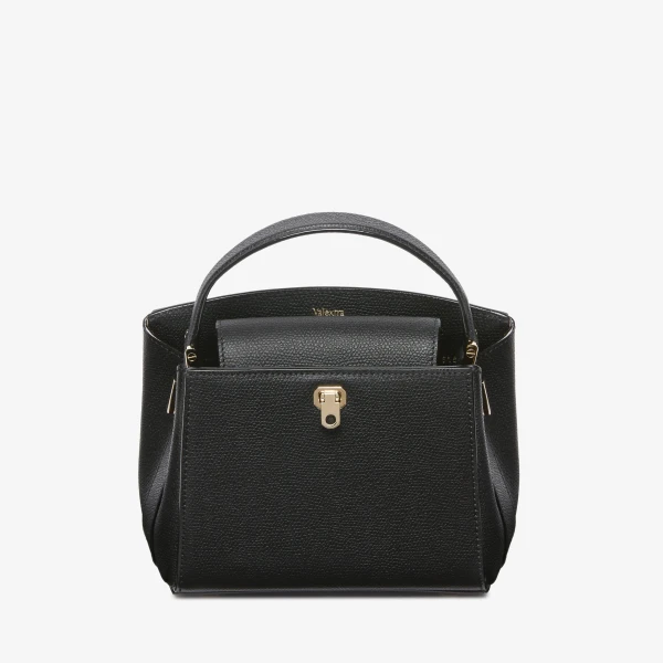 Valextra Brera Crossbody Micro Bag in Black | Shoulder & Crossbody Bags | Luxury Shoes 