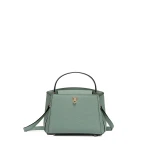 Valextra Brera Crossbody Micro Bag in Eucalyptus Green | Shoulder & Crossbody Bags | Luxury Shoes 