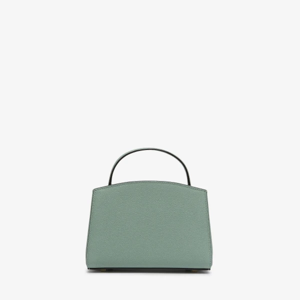 Valextra Brera Crossbody Micro Bag in Eucalyptus Green | Shoulder & Crossbody Bags | Luxury Shoes 