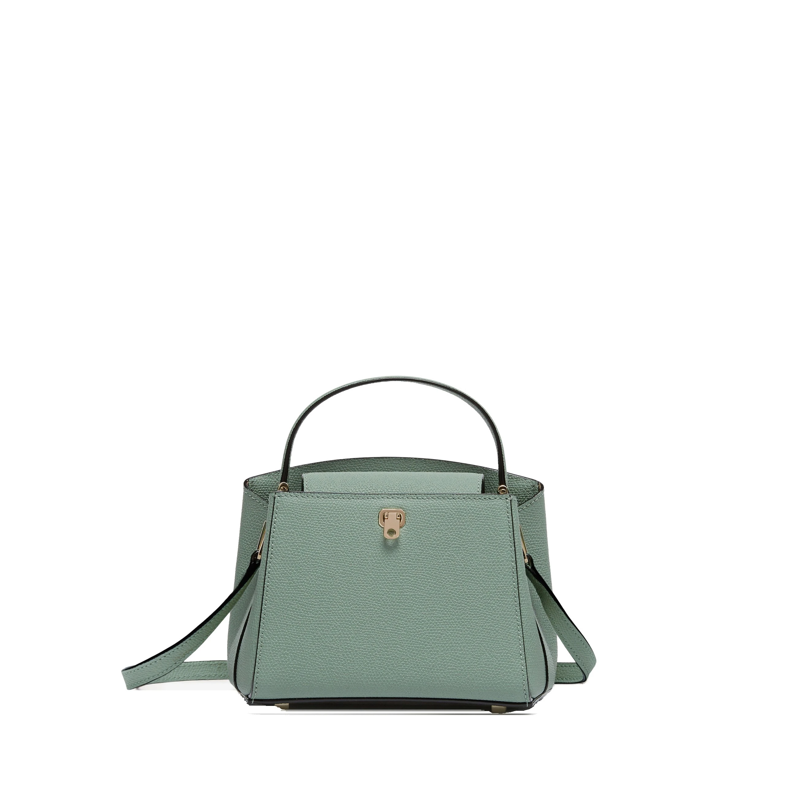 Valextra Brera Crossbody Micro Bag in Eucalyptus Green Valextra Brera Crossbody Micro Bag in Eucalyptus Green | Shoulder & Crossbody Bags | Luxury Shoes