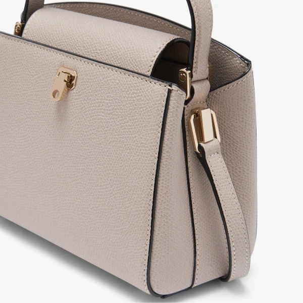 Valextra Brera Crossbody Micro Bag in Nude Pink | Shoulder & Crossbody Bags | Luxury Shoes 