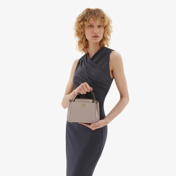 Valextra Brera Crossbody Micro Bag in Nude Pink | Shoulder & Crossbody Bags | Luxury Shoes 