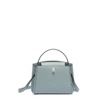 Valextra Brera Crossbody Micro Bag in Smokey Blue | Women | Luxury Shoes 