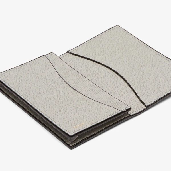 Valextra Card Case Onda in Ash Grey | Wallets & Purses | Luxury Shoes 