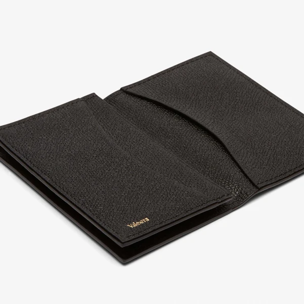 Valextra Card Case Onda in Black | Cases | Luxury Shoes 