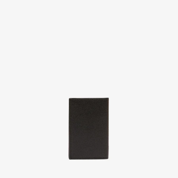 Valextra Card Case Onda in Black | Cases | Luxury Shoes 