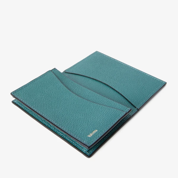 Valextra Card Case Onda in Bottle Green | Wallets & Purses | Luxury Shoes 