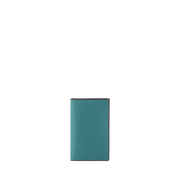 Valextra Card Case Onda in Bottle Green | Wallets & Purses | Luxury Shoes 