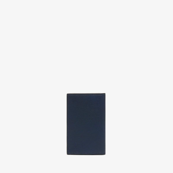 Valextra Card Case Onda in Dark Blue | Wallets & Purses | Luxury Shoes 