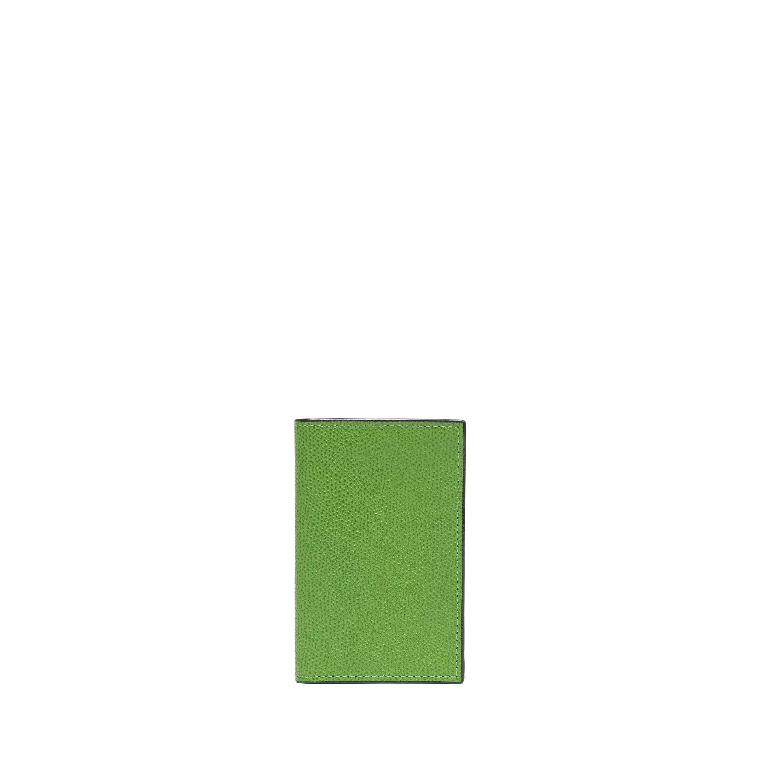 Valextra Card Case Onda in Grass Green Valextra Card Case Onda in Grass Green | Cases | Luxury Shoes