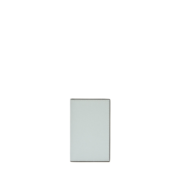 Valextra Card Case Onda in Ice | Wallets & Purses | Luxury Shoes 