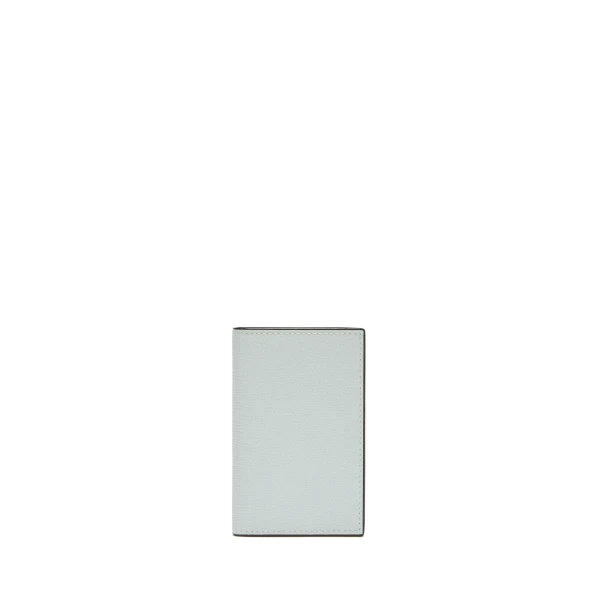 Valextra Card Case Onda in Ice | Wallets & Purses | Luxury Shoes 