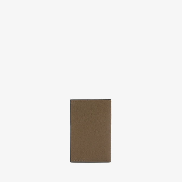 Valextra Card Case Onda in Khaki | Wallets & Purses | Luxury Shoes 
