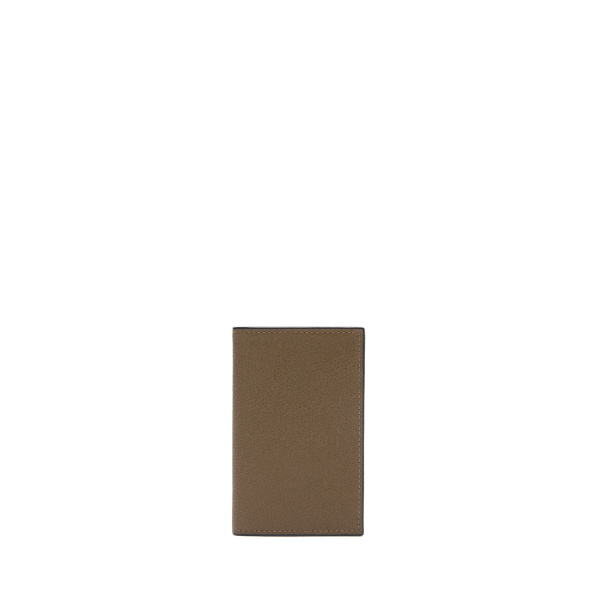 Valextra Card Case Onda in Khaki | Wallets & Purses | Luxury Shoes 