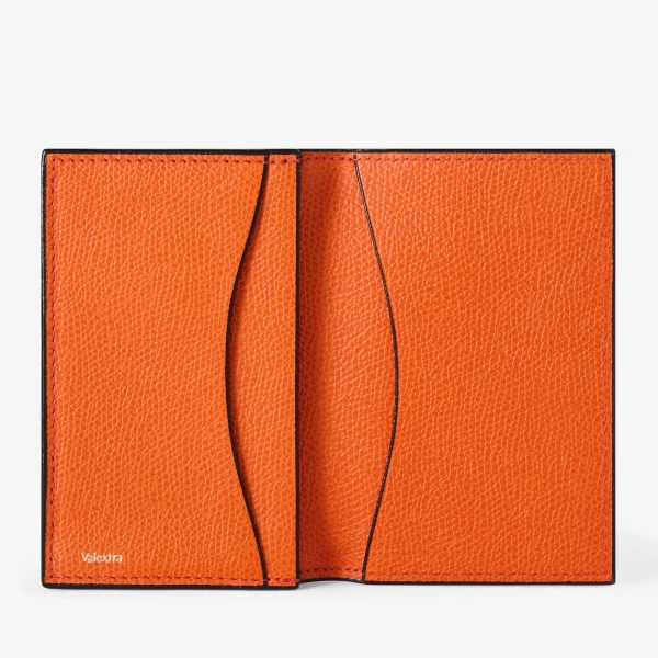 Valextra Card Case Onda in Lobster Red | Wallets & Purses | Luxury Shoes 