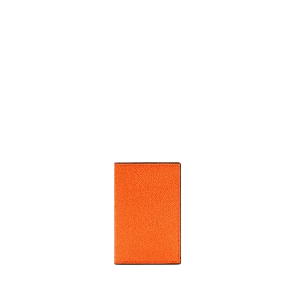 Valextra Card Case Onda in Lobster Red | Wallets & Purses | Luxury Shoes 
