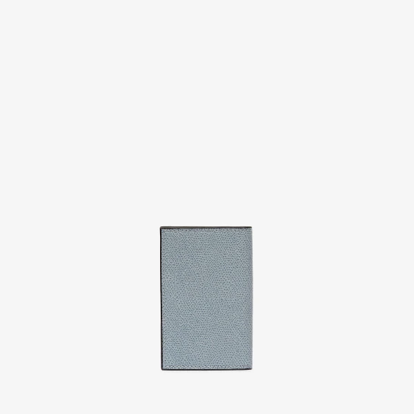 Valextra Card Case Onda in Niagara Blue | Cases | Luxury Shoes 