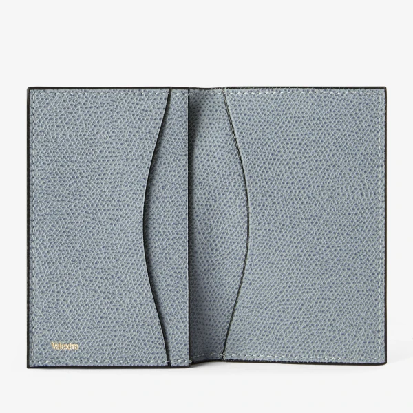 Valextra Card Case Onda in Niagara Blue | Cases | Luxury Shoes 